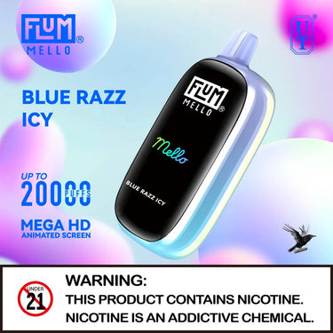 Flum Mello Blue Razz Icy